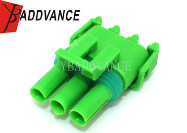 12020403 3 Pin Female Green Weather Pack Map Sensor Connector