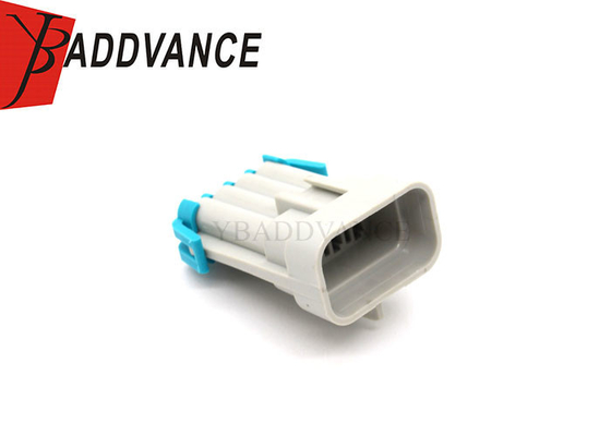 12186271  4 Way Metri-Pack 150 Sealed Male Connector Grey For GM
