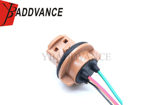 7443 T20 Light Bulb Socket Electric Plug Female Wiring Harness Adapter for Brake Turn Signal Reverse Tail Light