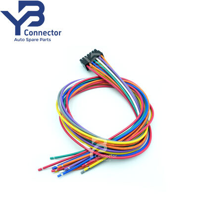 43025-1400 Female 14 Pin 40cm Long Automotive M-olex 3.0mm Series Cable Wire Harness With 20awg