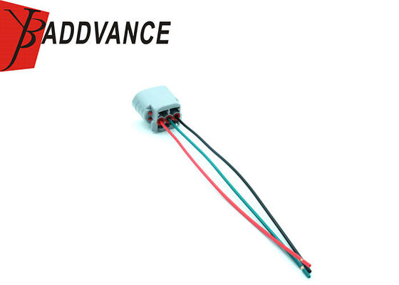 3 Pin 090 TS Alternator Headlight Waterproof Connector Wiring Harness 6189-0443 For Toyota