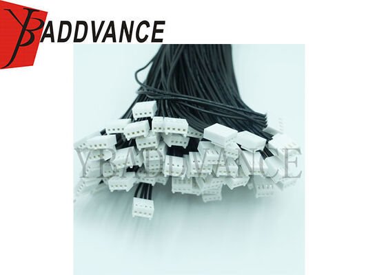 Custom KF2510-4P 4 Pin Female 2.54mm Pitch Header Connectors Wiring Harness