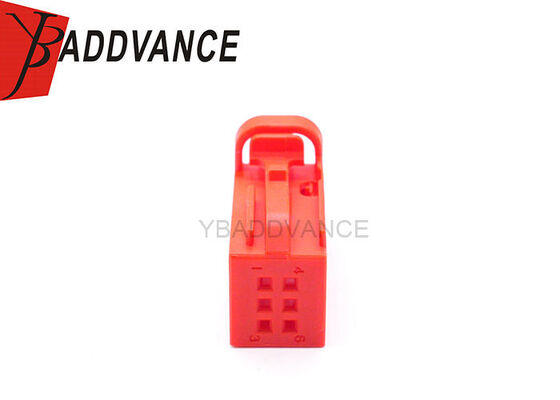 4D0971636B 1-1534121 3-1534120-1 6 Pin Female PBT TE Connectivity AMP Wire to Wire Connector