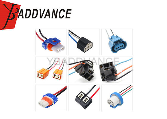 6179-0002 12124819 H4/9003/HB2 Headlight Socket Connector with Wire for LED/HID Conversion