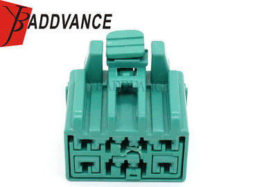 Green 10 Pin Female Connector / Sealed Automotive Electrical Wire Connectors