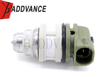 Green Single Point Gasoline Fuel Injector Precision For Fiat  Ford VW