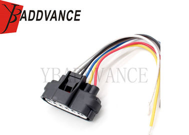 6 Way Female Automotive Wiring Harness Accelerator Pedal Connector For Toyota 7283-1968-30