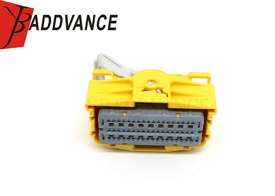 54 Way Female Sealed Yellow D Elphi Connector For Auto Available As Harness