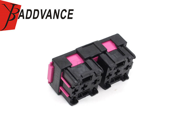 18 Pin Black Female Unsealed Automotive Electrical Connectors For Multifunctional Cars