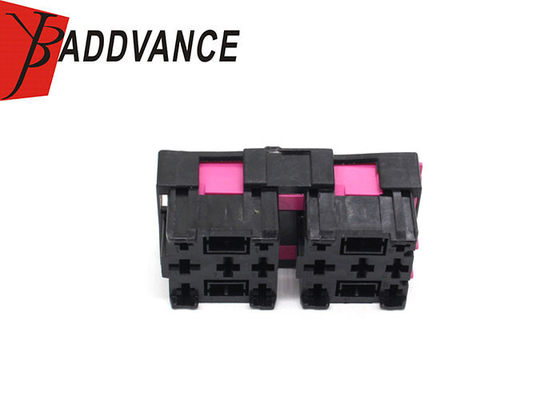 18 Pin Black Female Unsealed Automotive Electrical Connectors For Multifunctional Cars