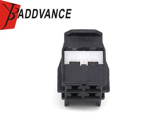 4 Pin Black Female Automotive Electrical Connectors With Terminals